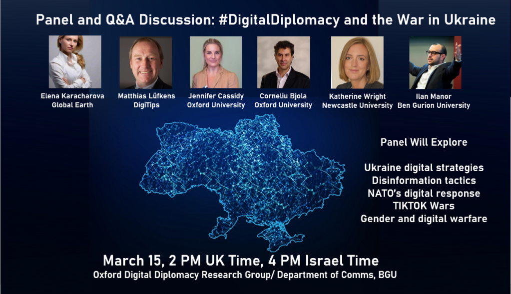 Recording-Panel: Digital Diplomacy and the War in Ukraine