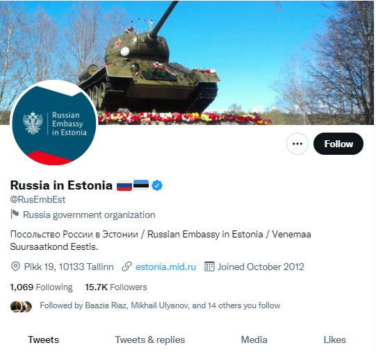 Estonia, War Monuments and Strategic Communications